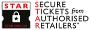 Secure Tickets from Authorised Retailers logo