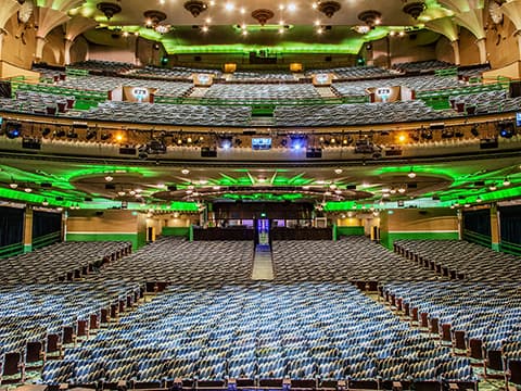 Internal view of the Apollo Victoria auditorium. Photo by Troy David Johnston